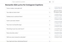 From Heartbreak to Happiness: SZA Captions For Instagram To Transform Your Presence